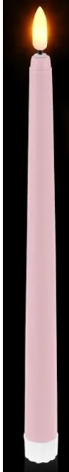 pink led candle