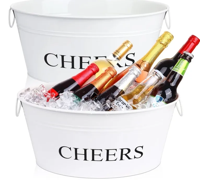 ice bucket white -4 gl