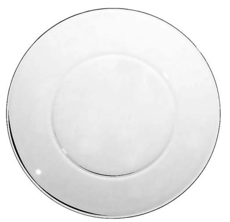 Dinner Plate- Clear 