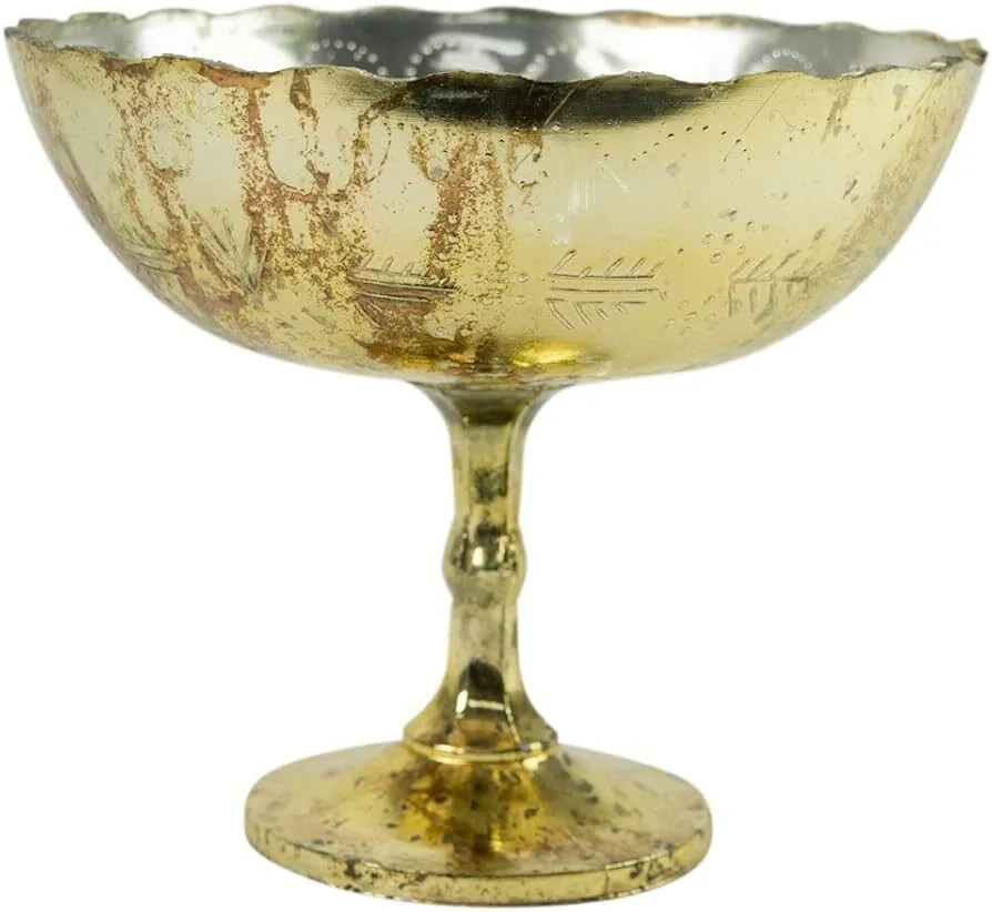 7in Gold Mercury Chalice