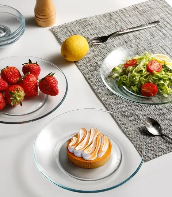 Salad Plate -Clear 