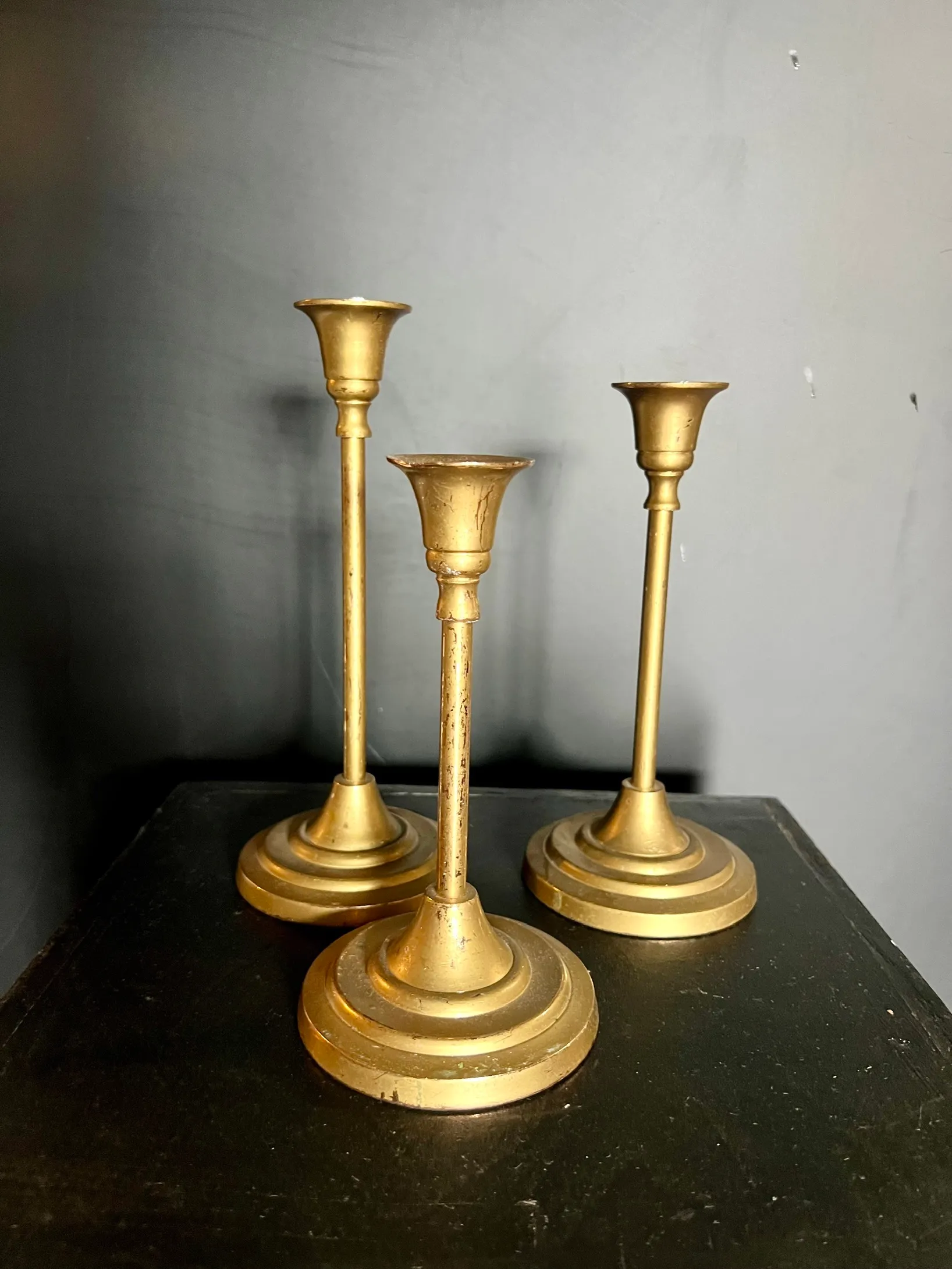 Taper Candlestick Gold