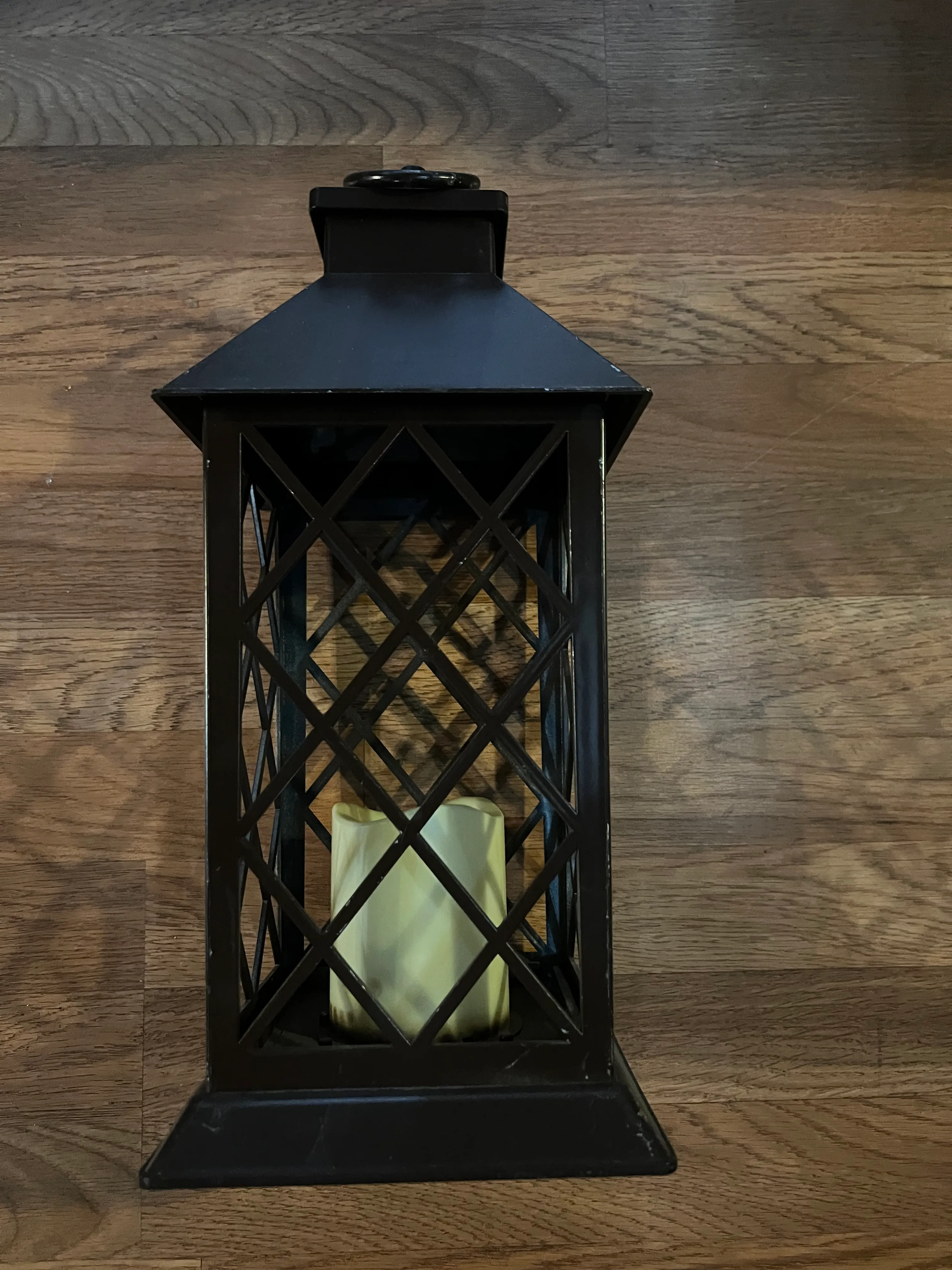 Brown Lantern-plastic