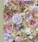 Flower Wall- Pink and Yellow