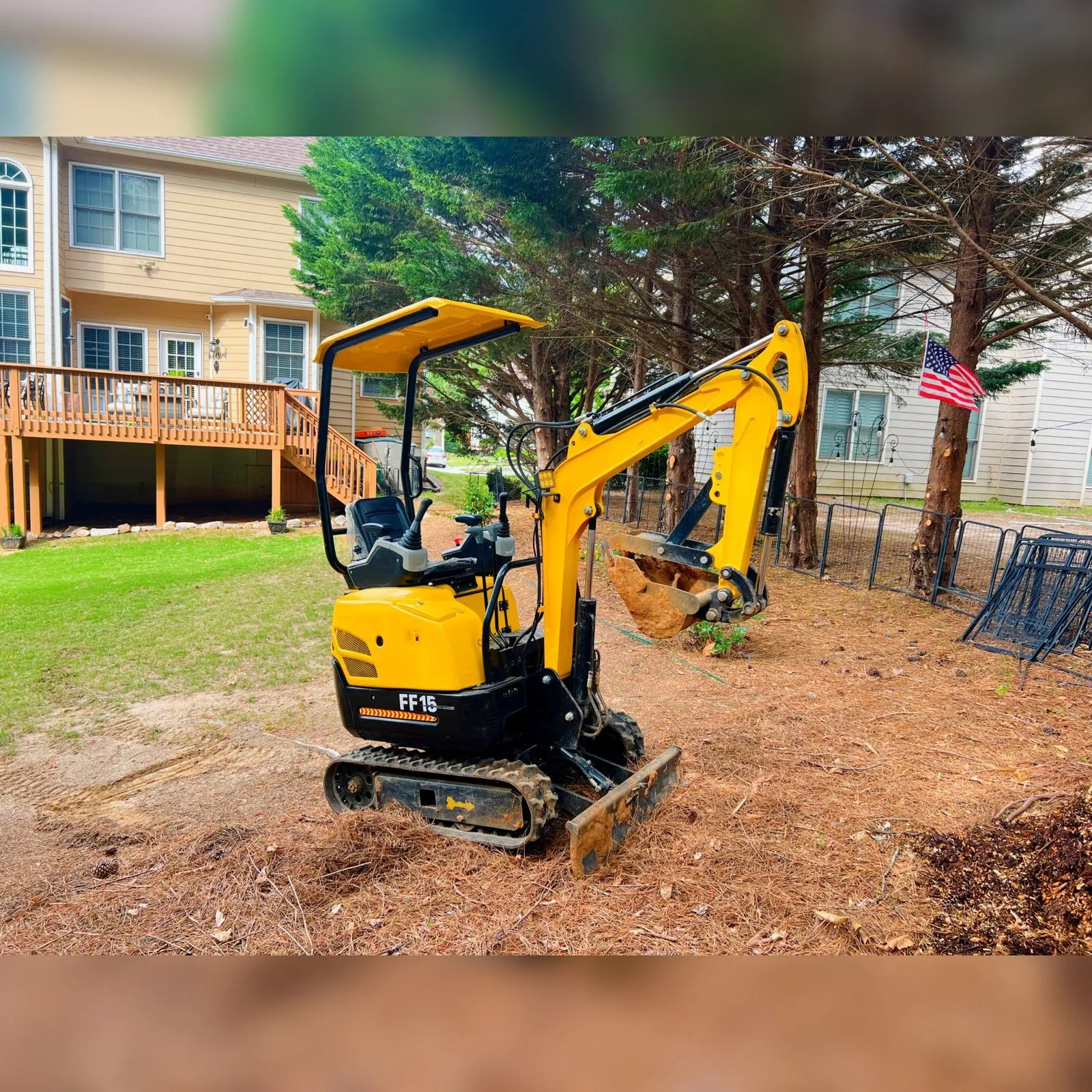 Mini Compact Excavator – (1.3 Ton)