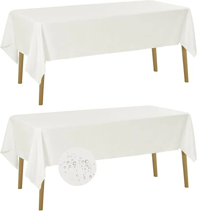  Ivory Tablecloth 60x102