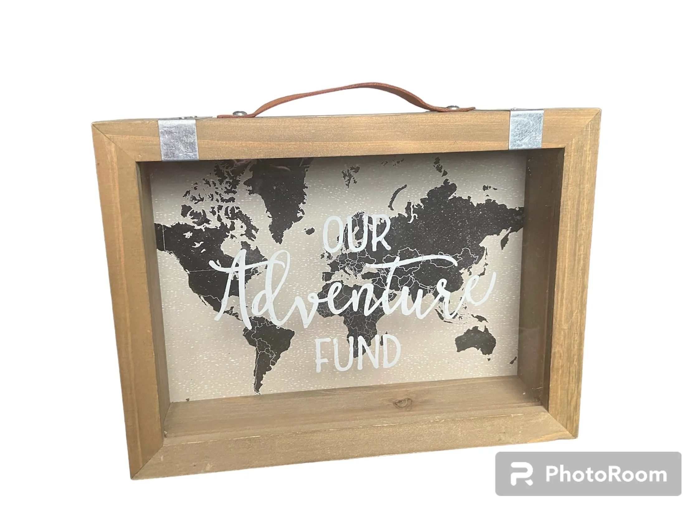 Wooden Adventure Fund Card Box