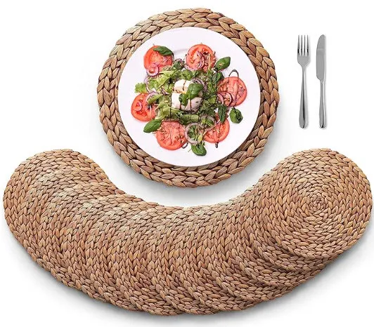Wicker Woven Round Placemats