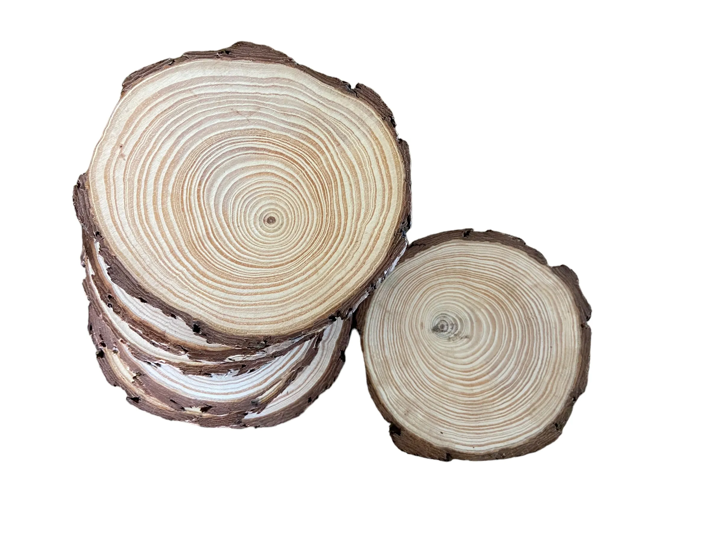 Wood Rustic Round 10-12"