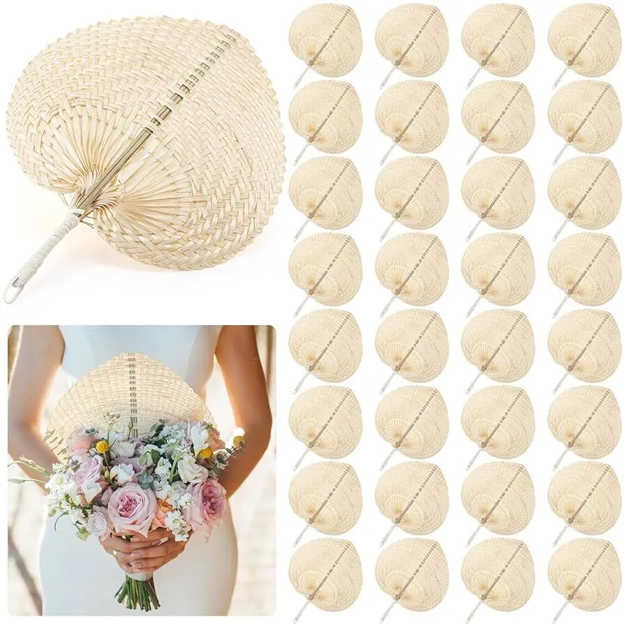 Woven Bamboo Hand Fan