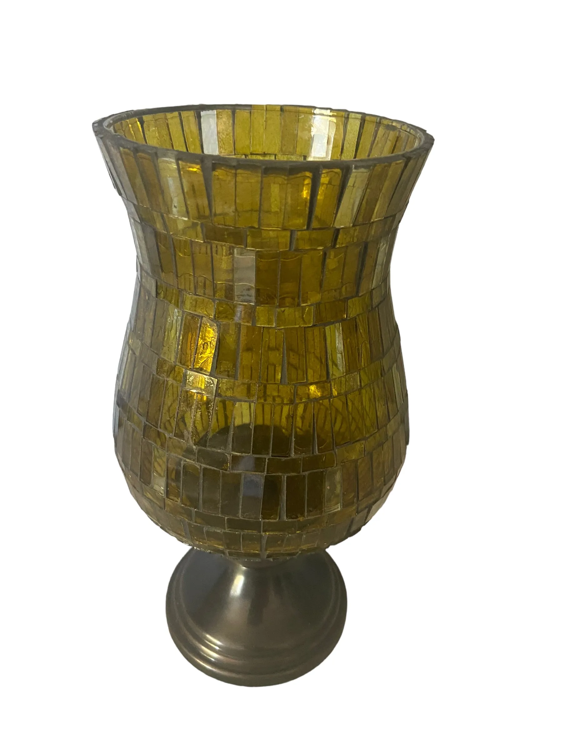 Green Glass Vase Large