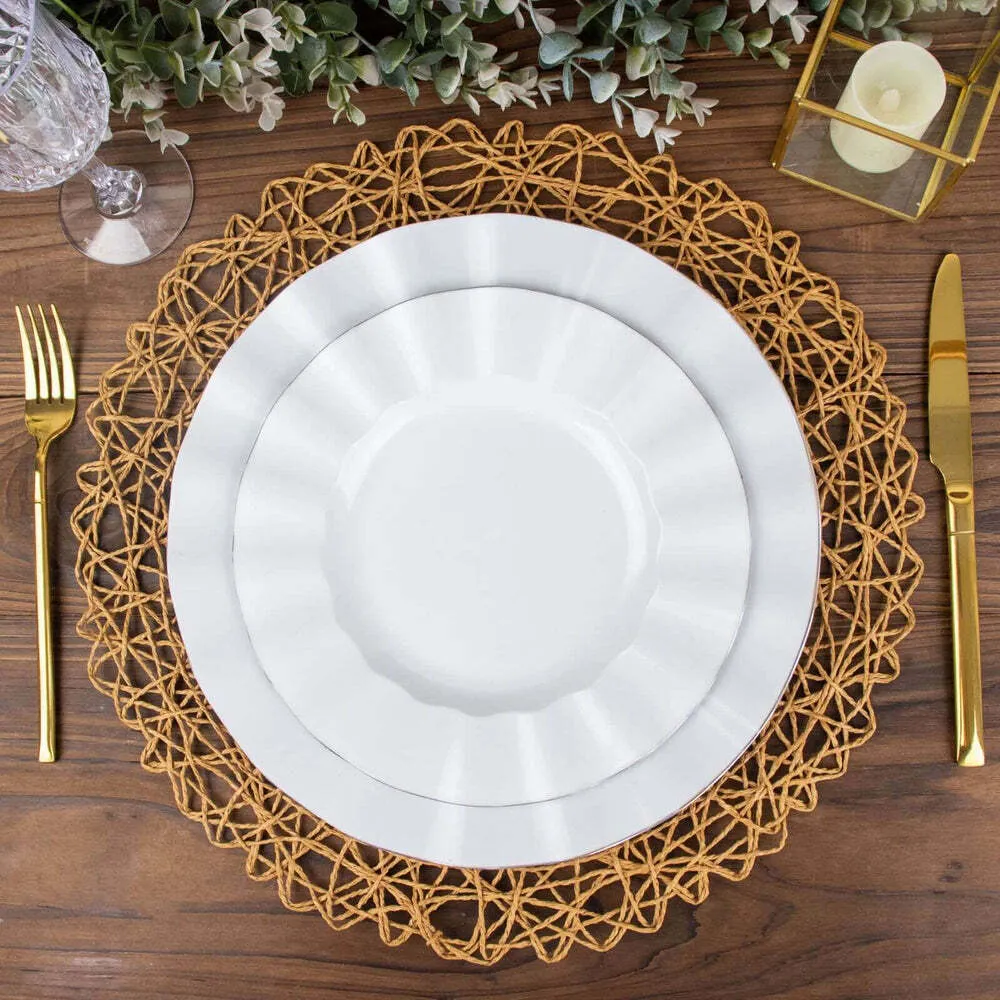 Woven Natural Fiber String Placemat