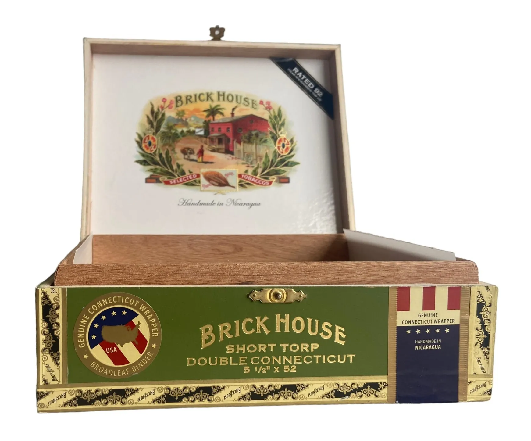 Green Cigar Box