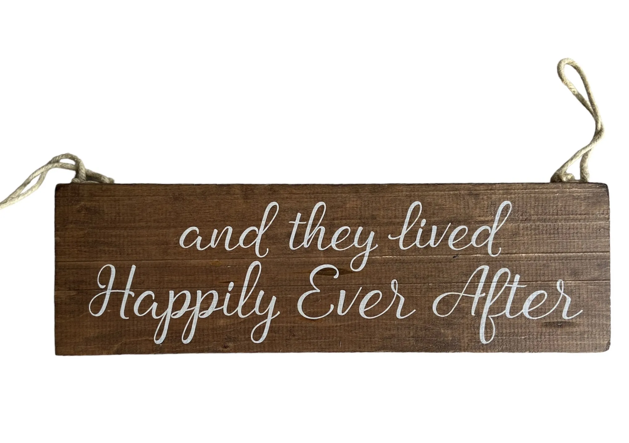 Wooden Ring Bearer Sign - Double Sided