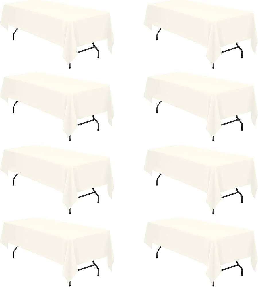 Ivory Tablecloth 60x126