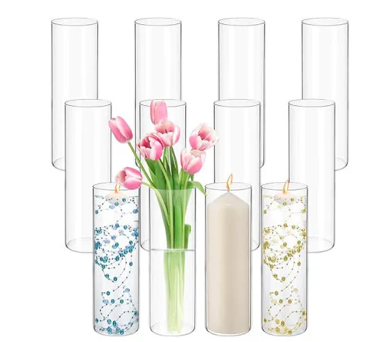 Hurricane Flower Vase - 14in