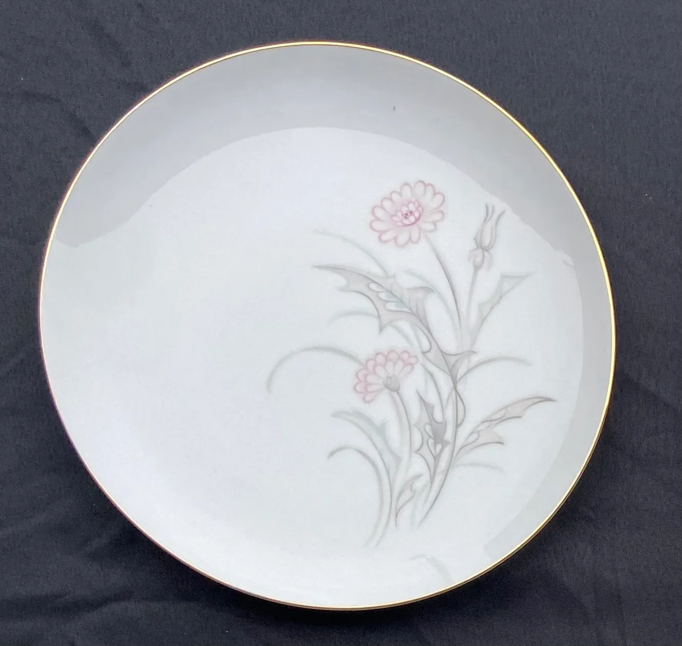 Pink Floral - China Plate