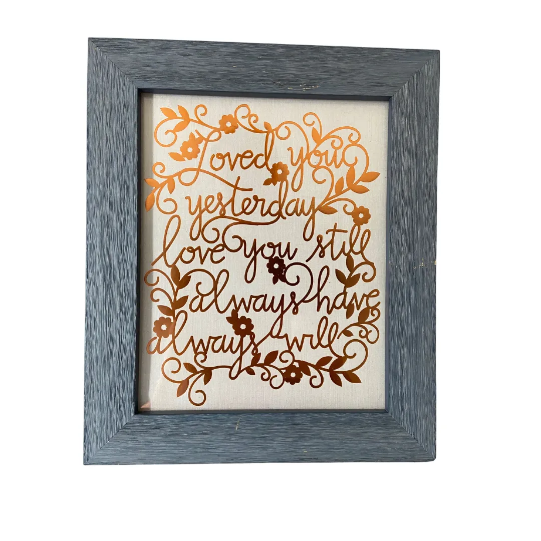 Dusty Blue Picture Frame - 8x10