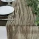 Natural - Cheesecloth Table Runner