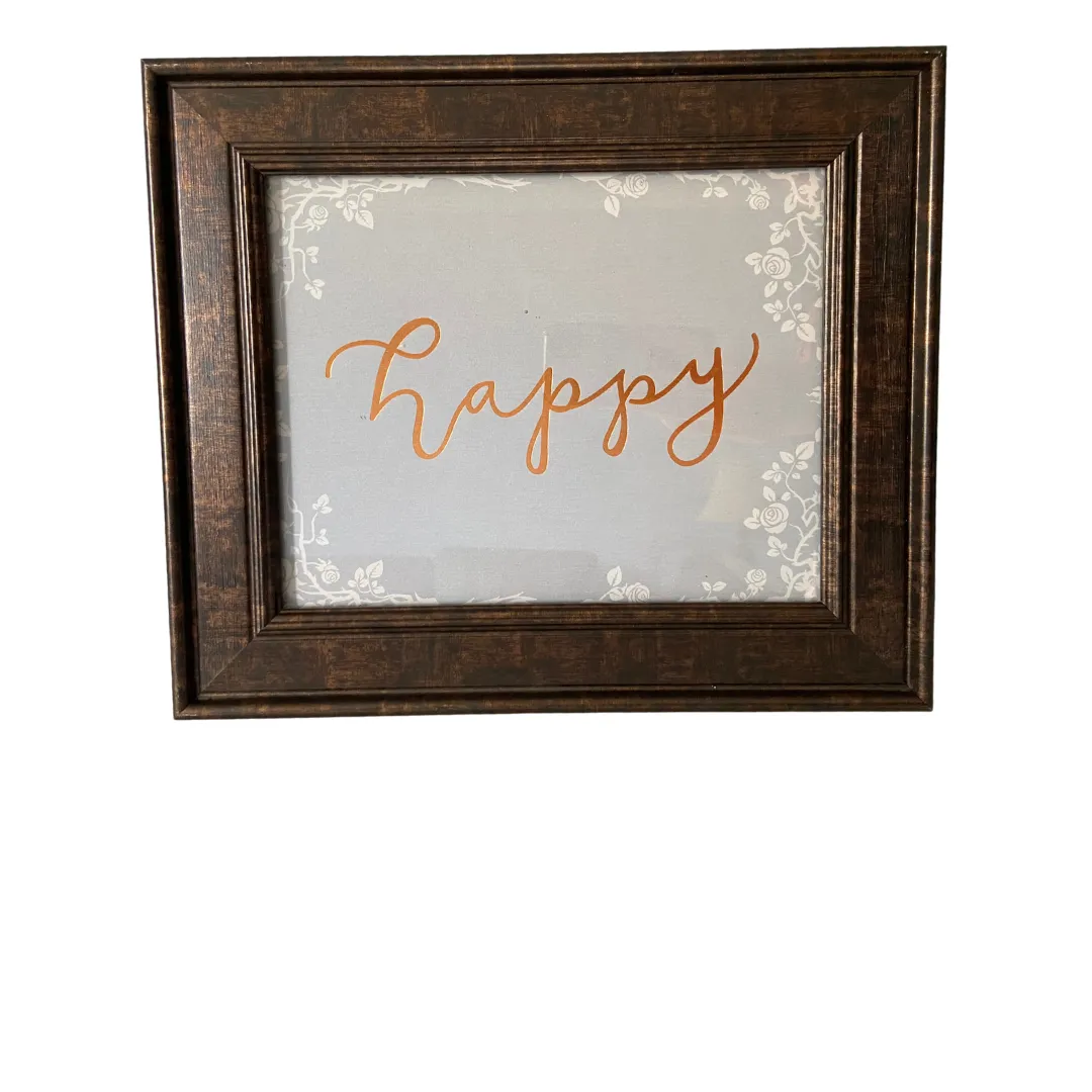 Dark Wood Picture Frame - 8x10