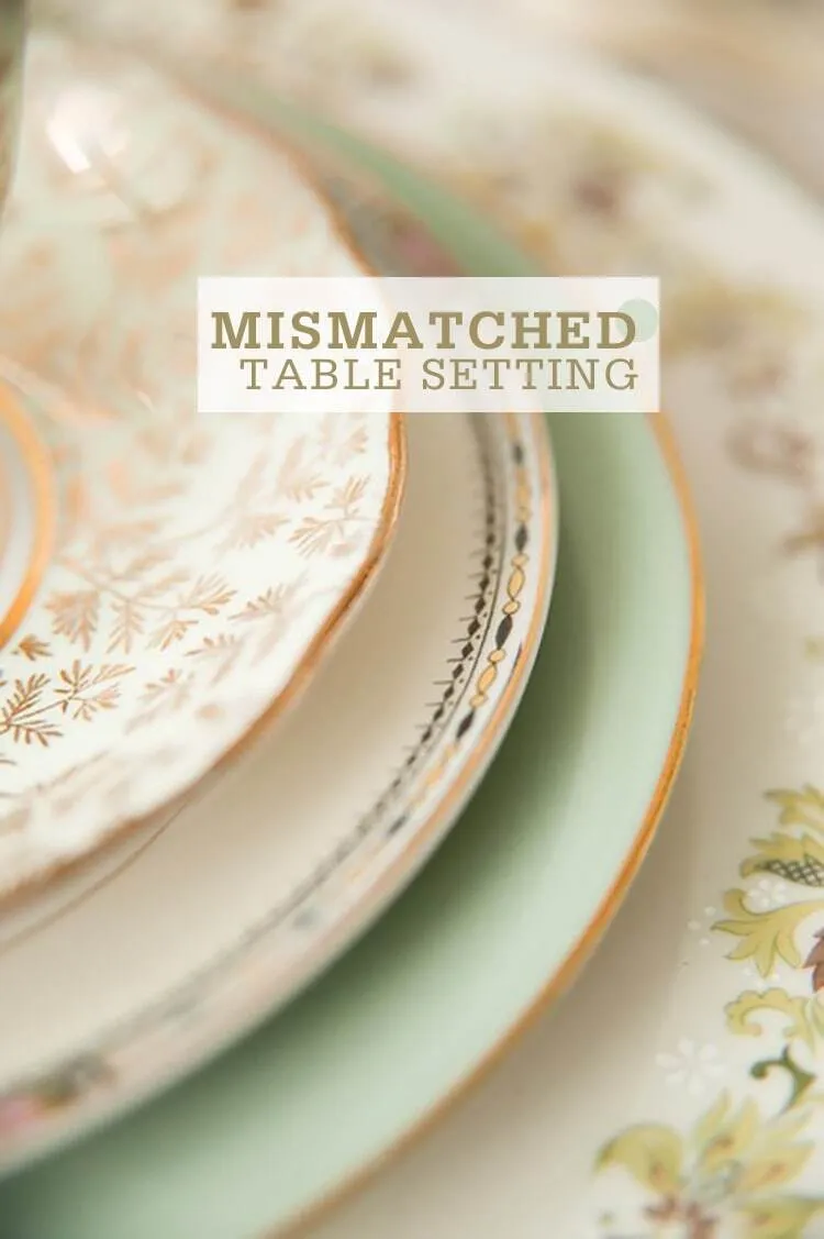 Mis-Match Dinner Plates
