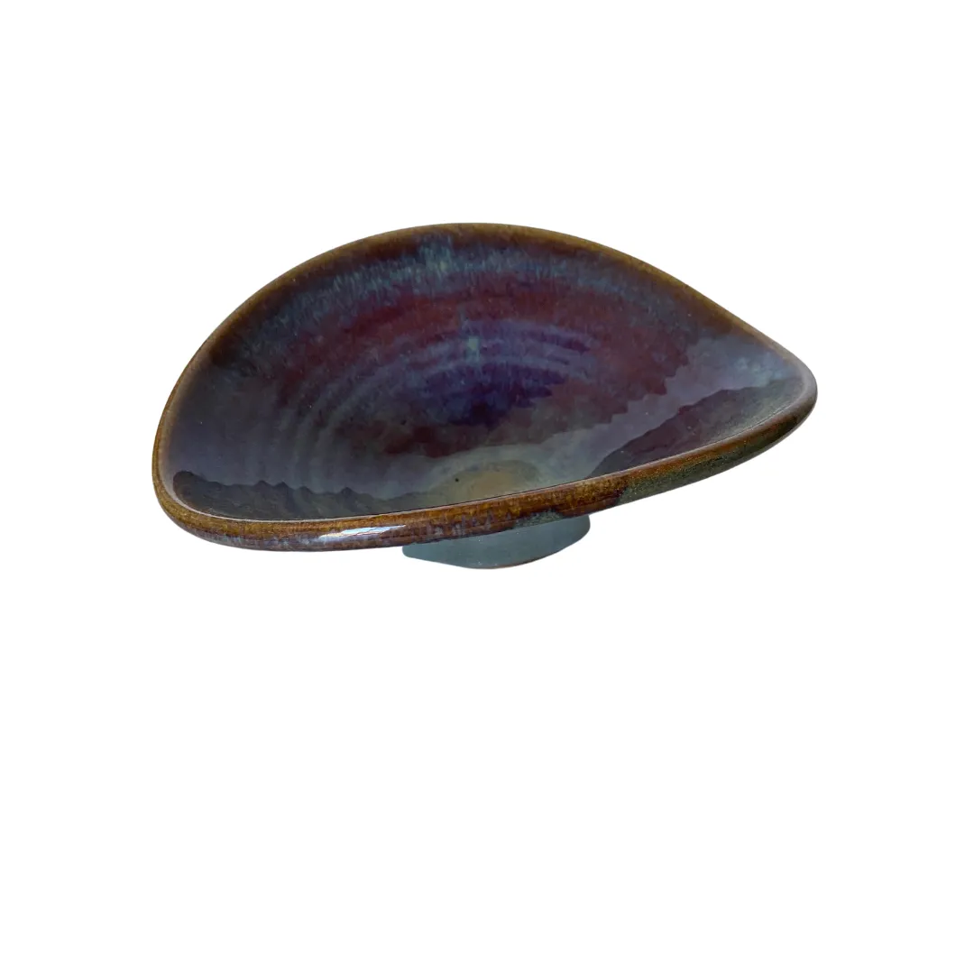 Purple Ceramic Dish - Medium