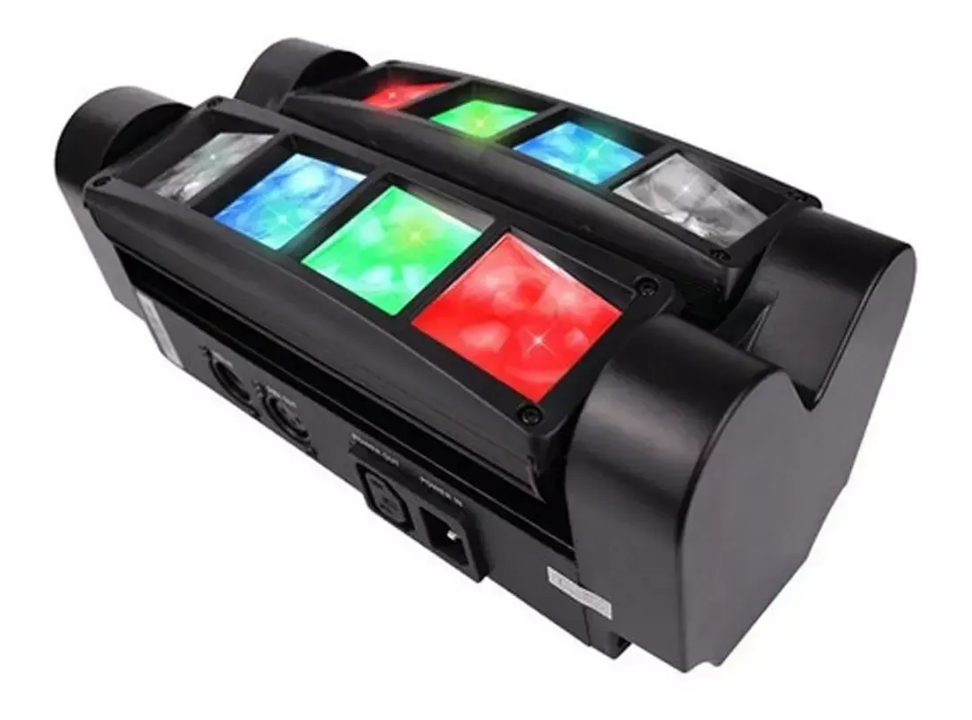 Efecto Led Mini Spider LM30 8 x 3w