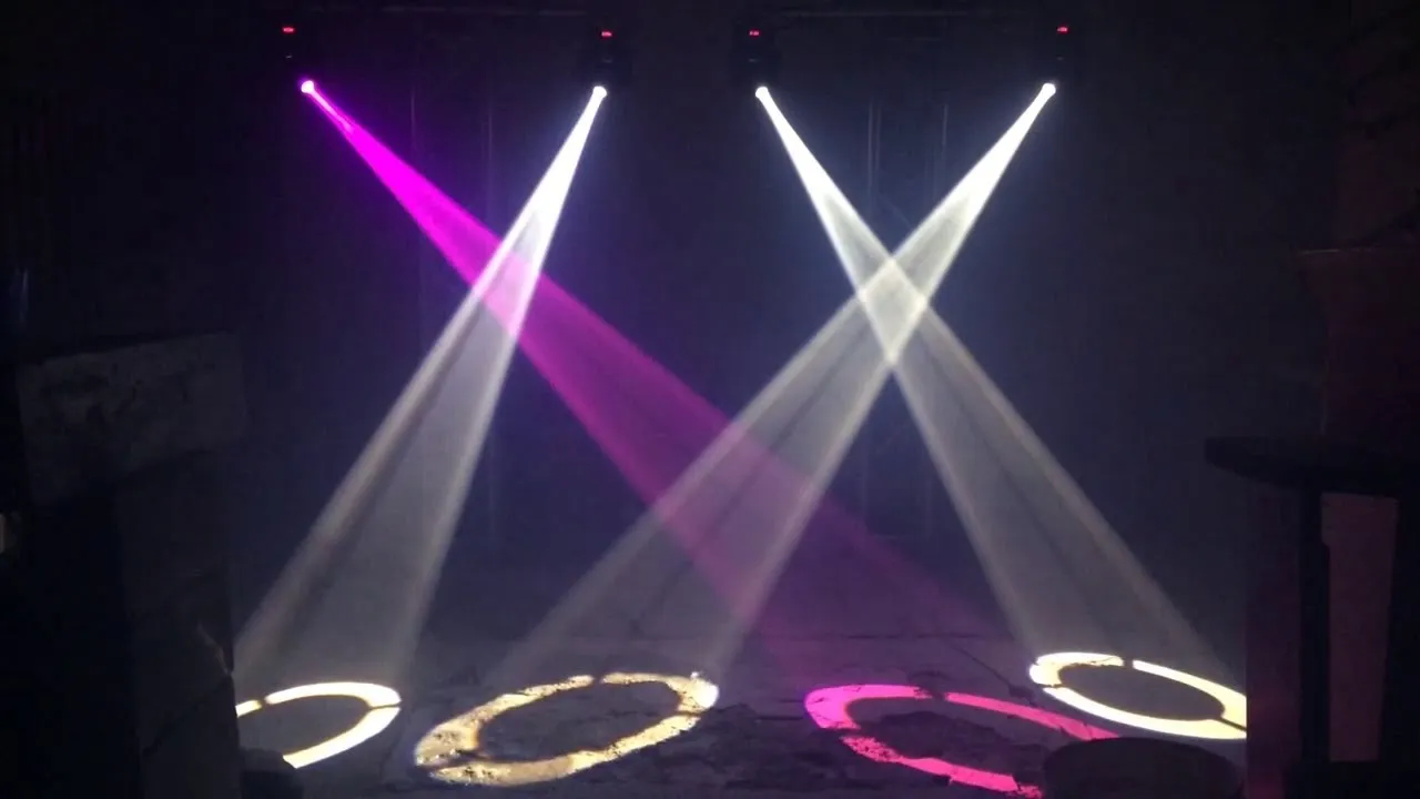 Mini Cabeza Móvil Led LS30