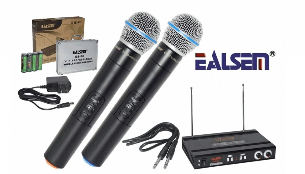 Micrófono Inalámbrico doble Ealsem
