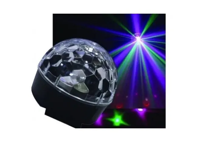 Media Bola de Luces RGB Audioritmica