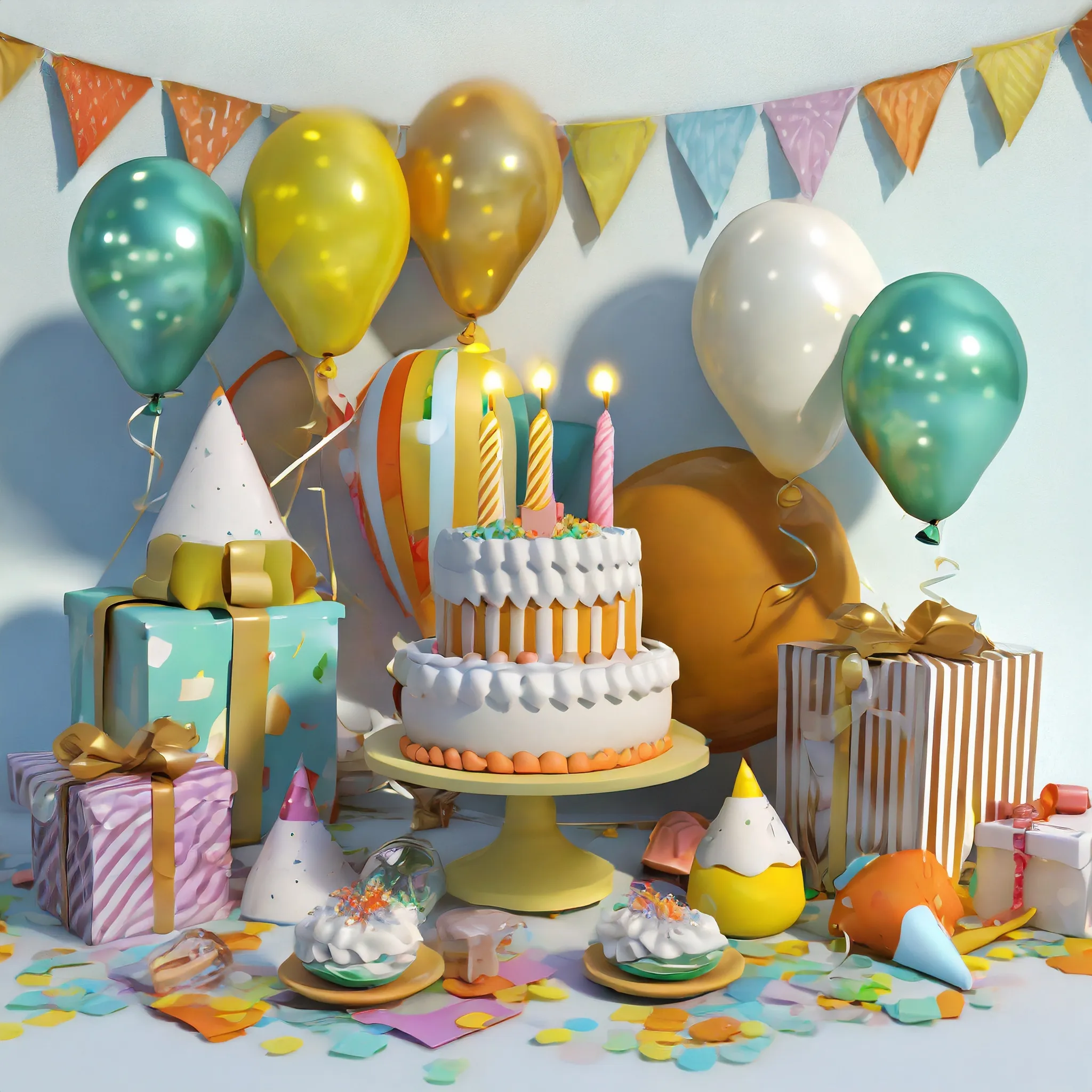 🎂 Kit déco + jouets