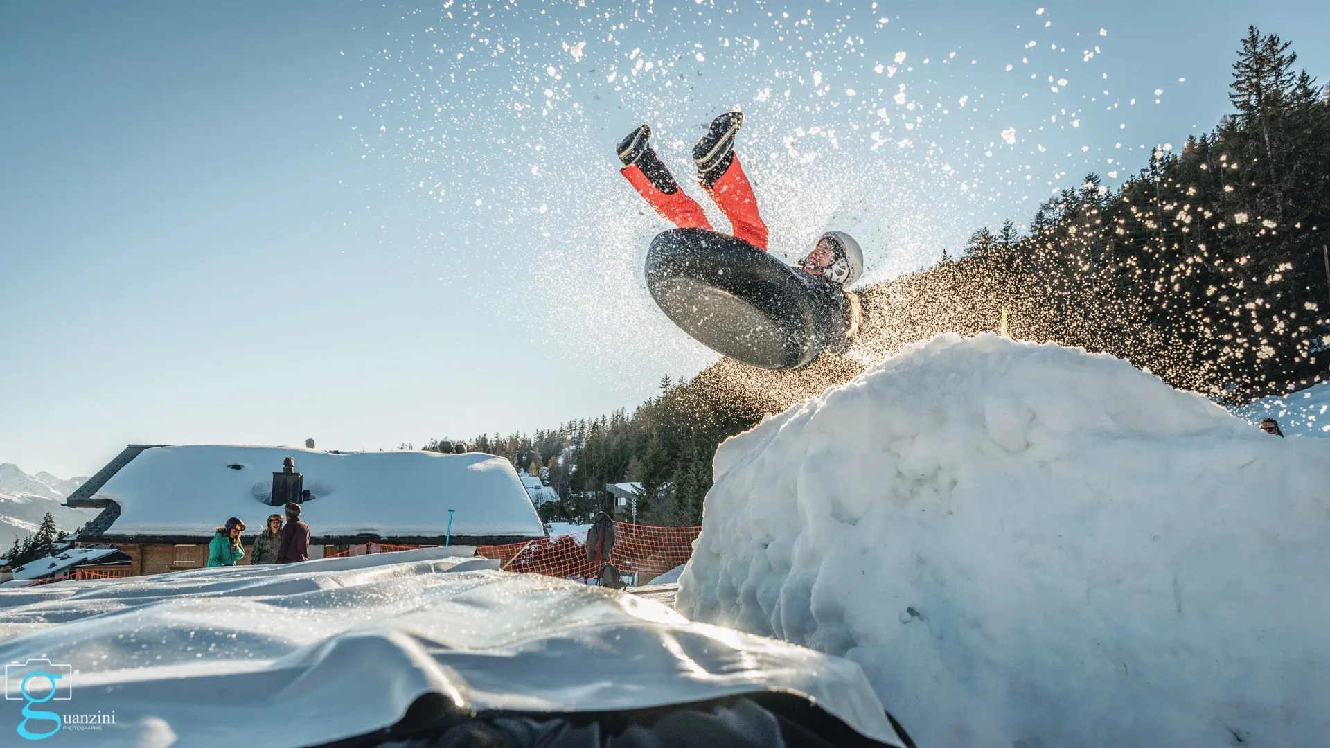 Airbag ❄️ Winter Jump