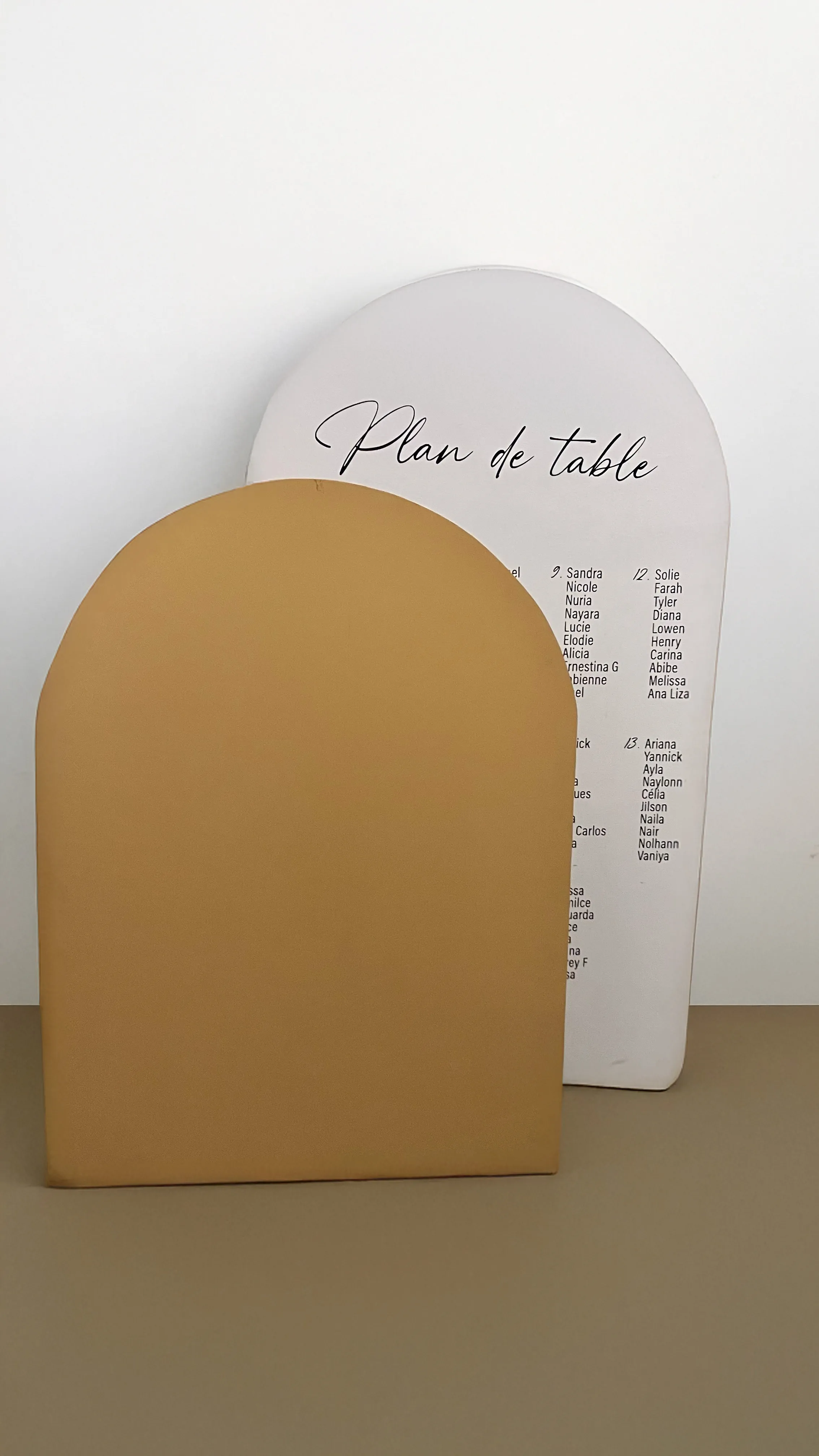 Panneaux bois courbé personnalisé