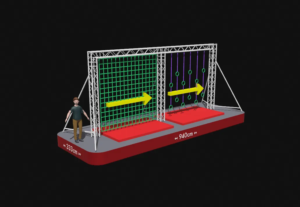 🐒 Anneaux / Filet