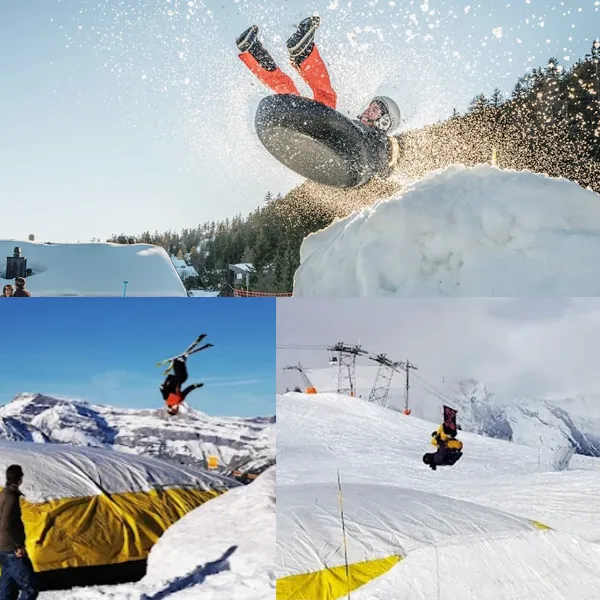 Airbag ❄️ Winter Jump ⛷️ 🏂🏽 🍩
