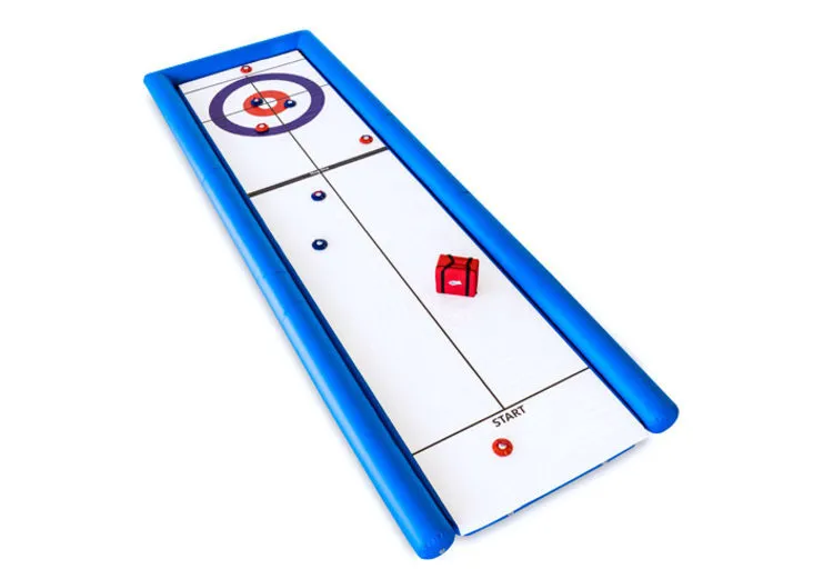 🗳️ 🥌 Piste de Curling Gonflable