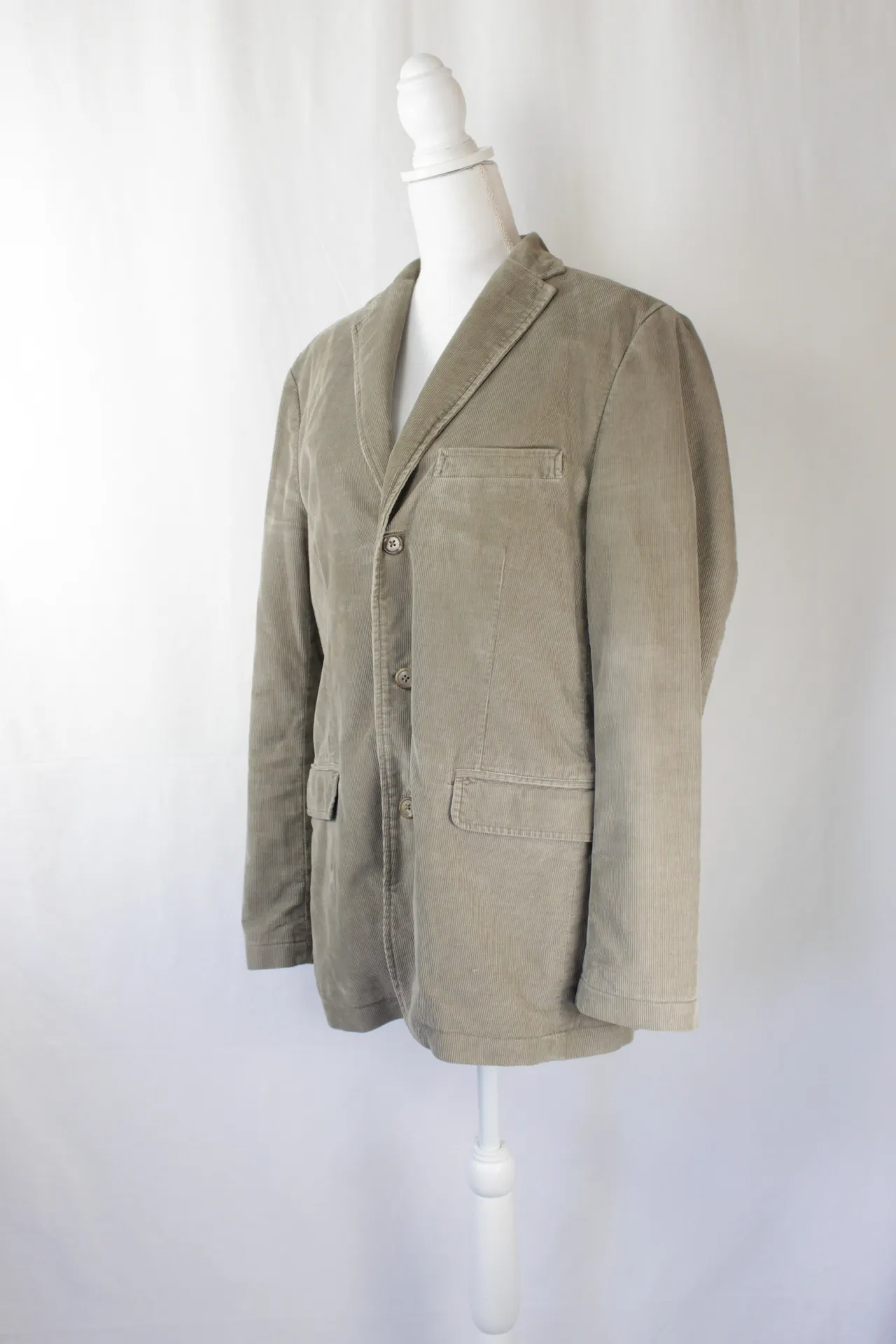 Light Brown Jacket - Corduroy Blazer (medium)