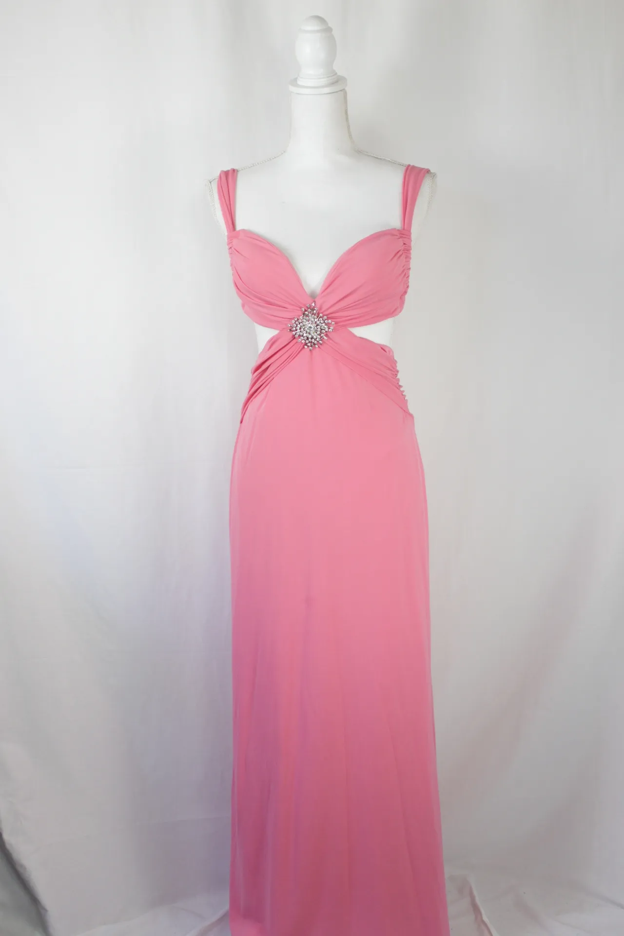 Pink Dress - Diamond Ornament (small)