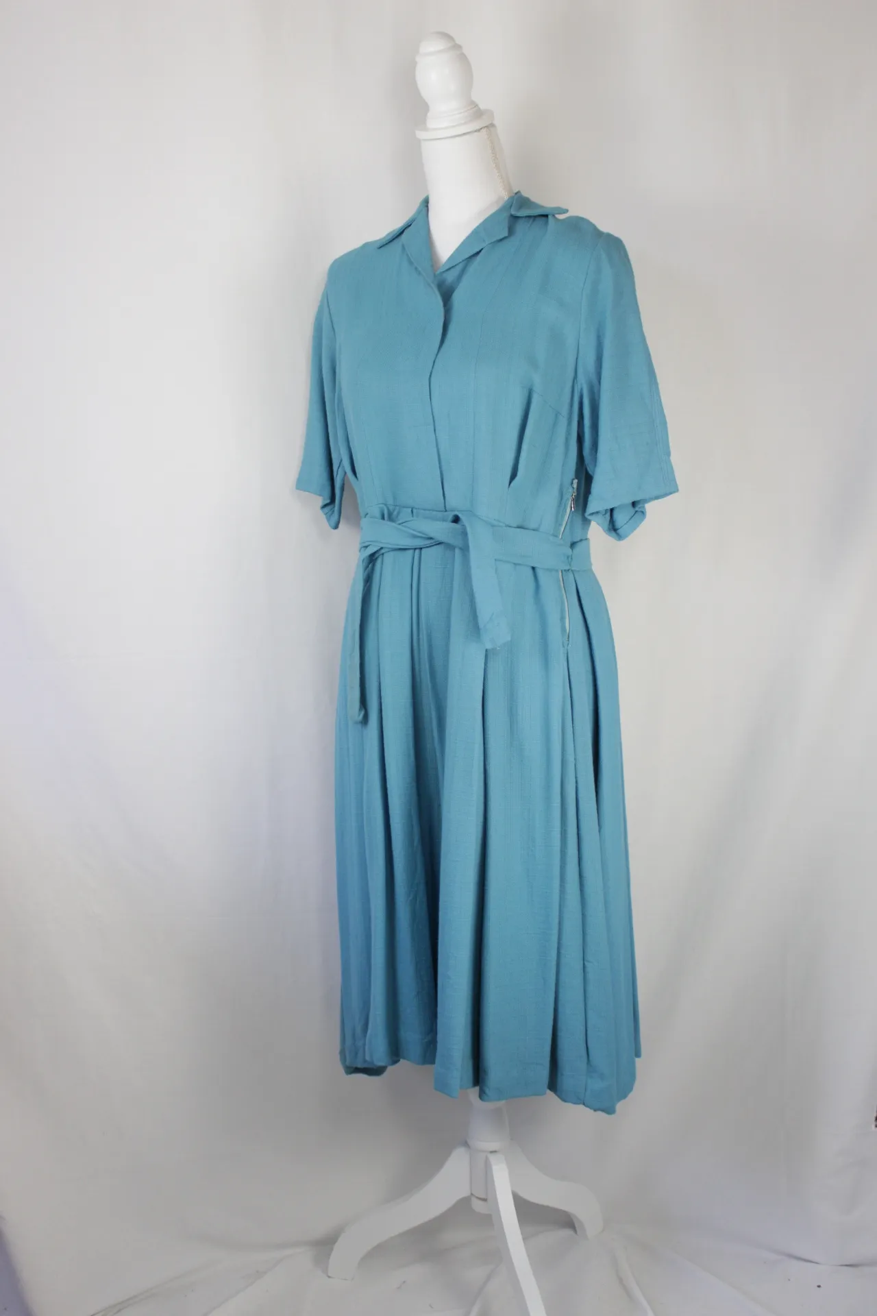 Blue Dress - 1950s Style