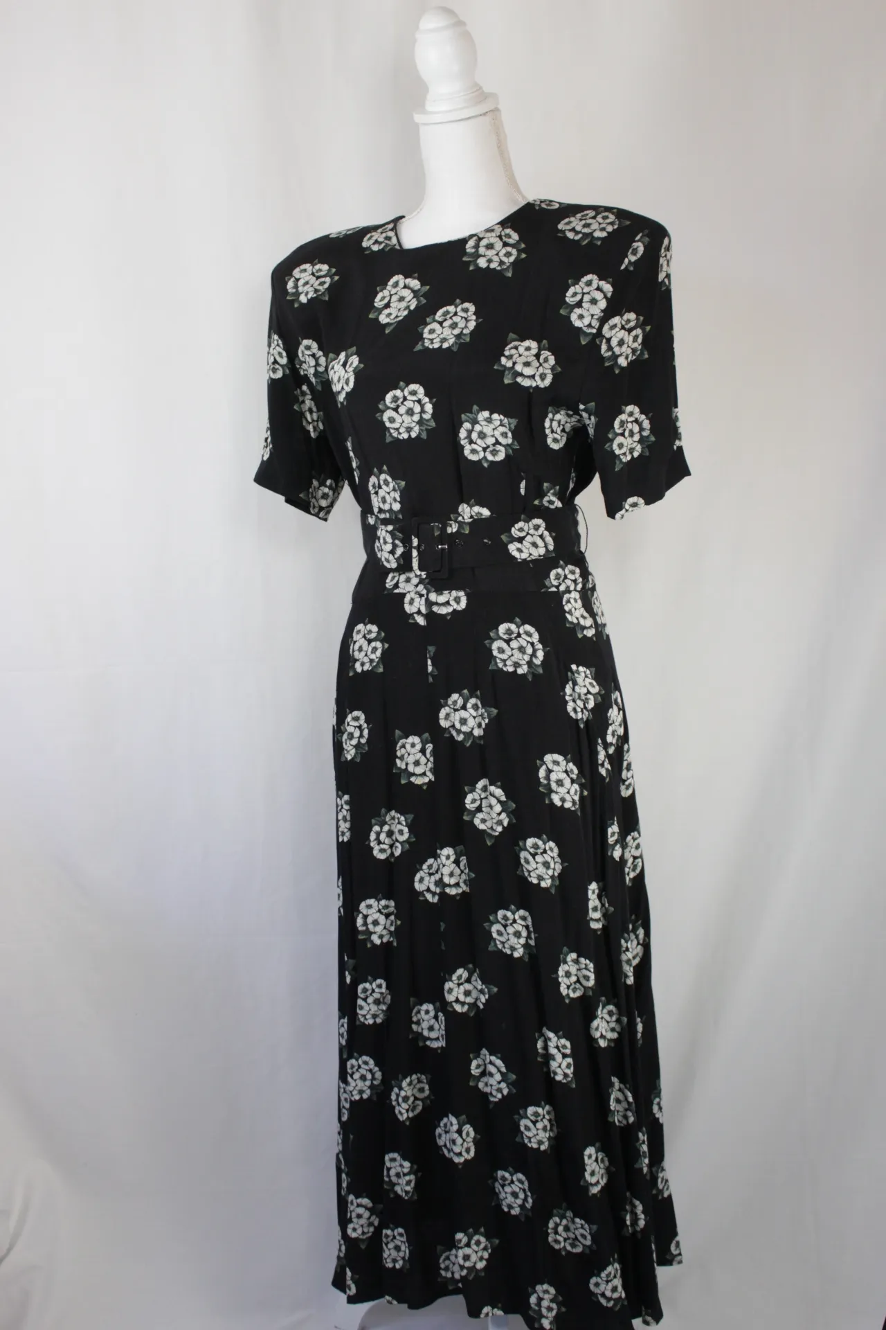 Floral Dress - Matching Belt