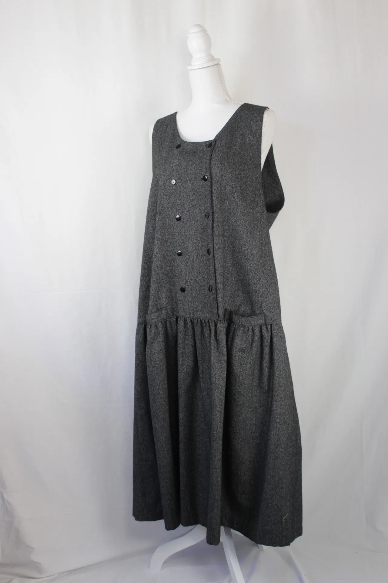 Gray Dress - Tweed (large)
