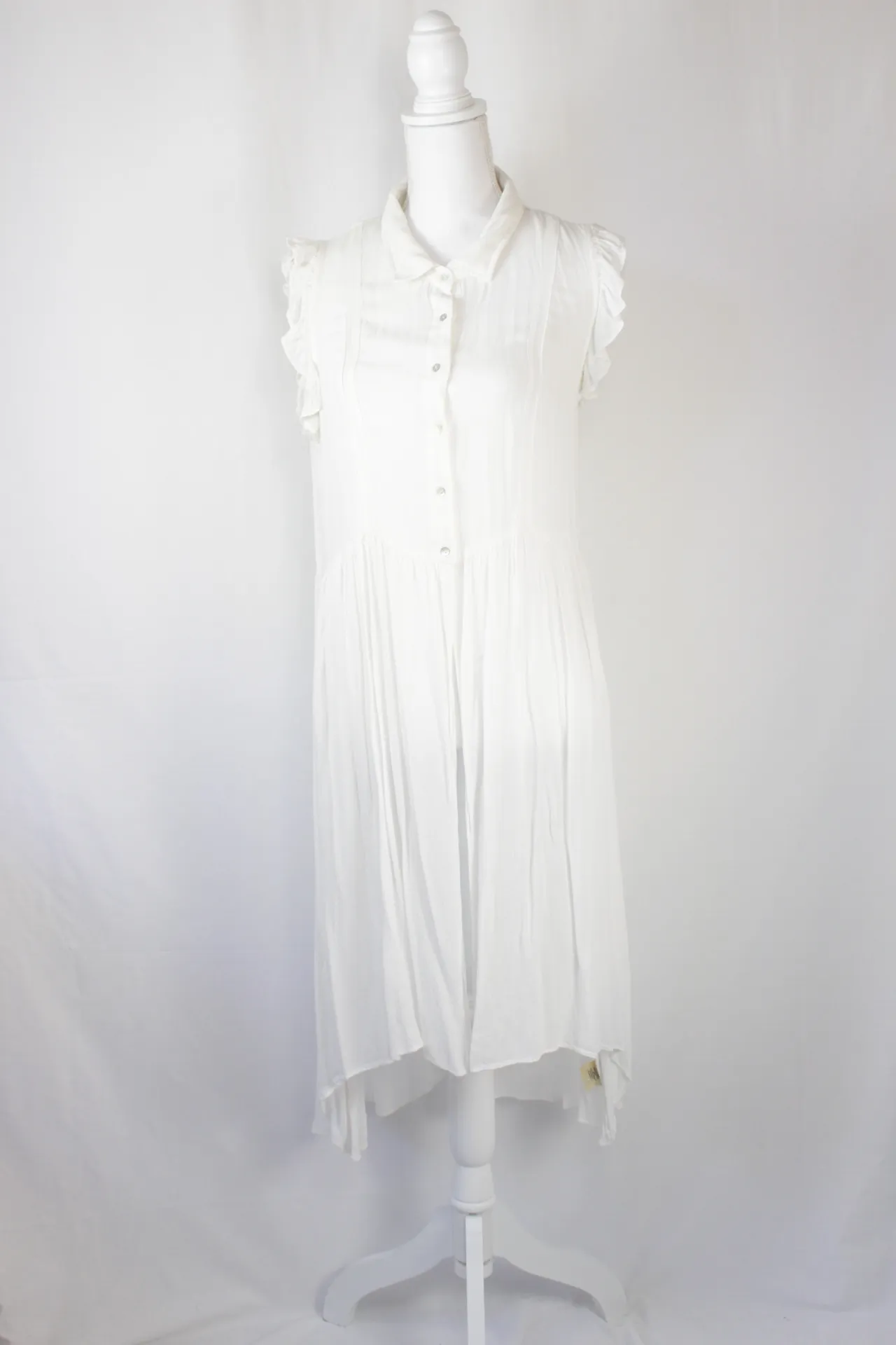 White Shirt Dress (large) 