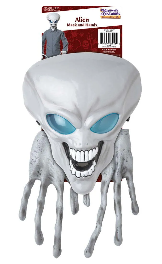 Alien Mask and Hands