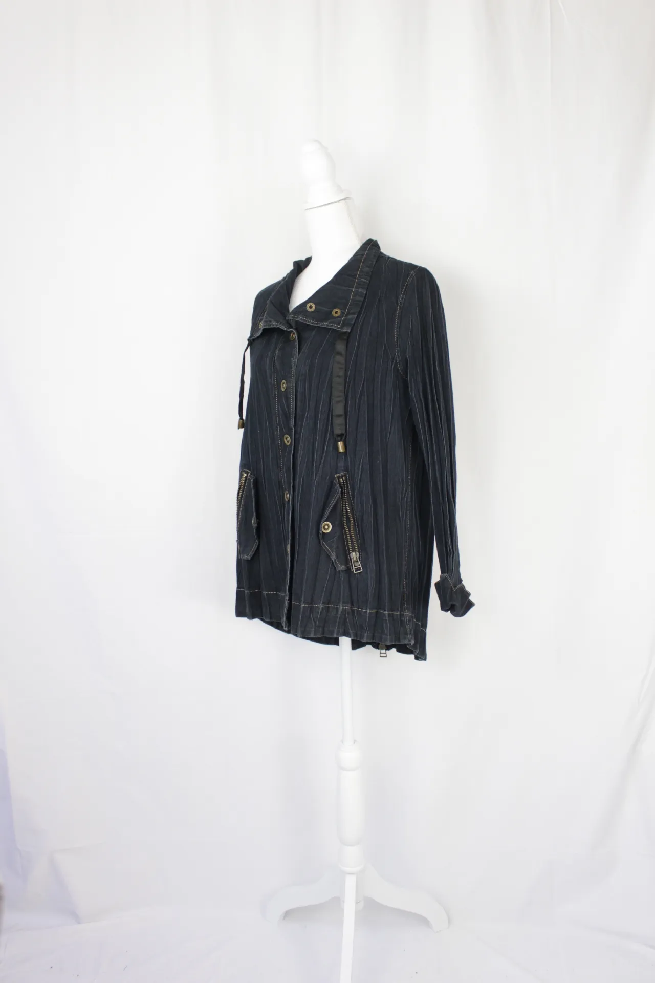 Blue Jacket - Denim with Snaps (small)