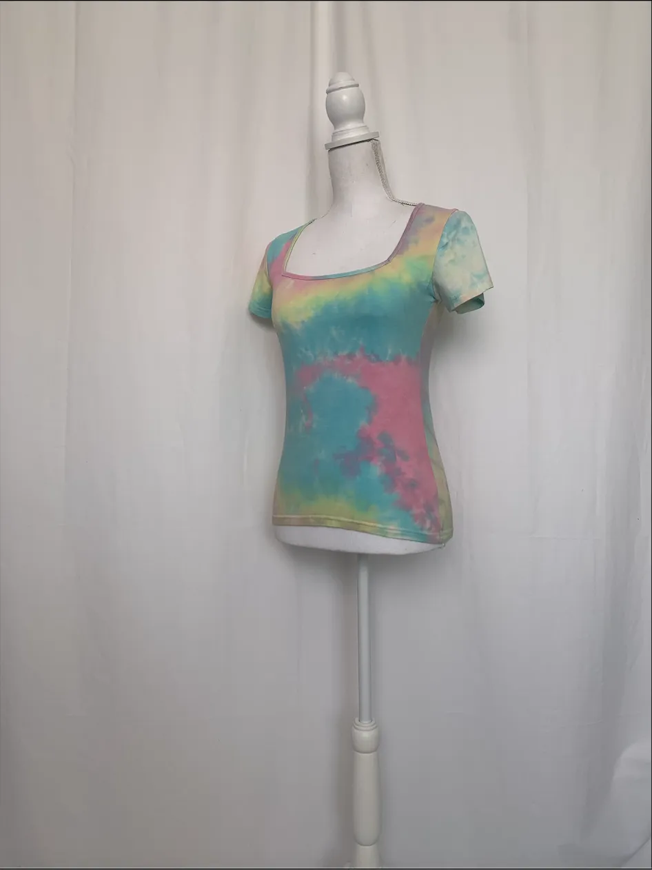 Multicolor Tie Dye Top - Mangopop Collection (Small)