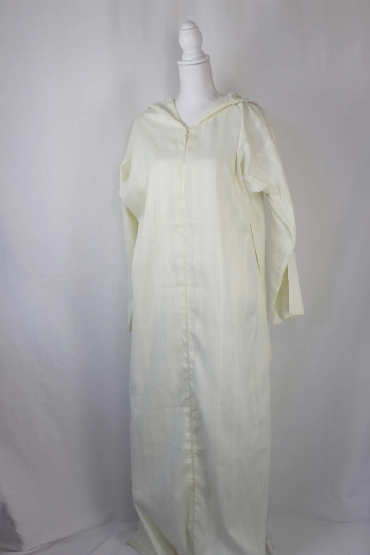 White Striped Poncho ()