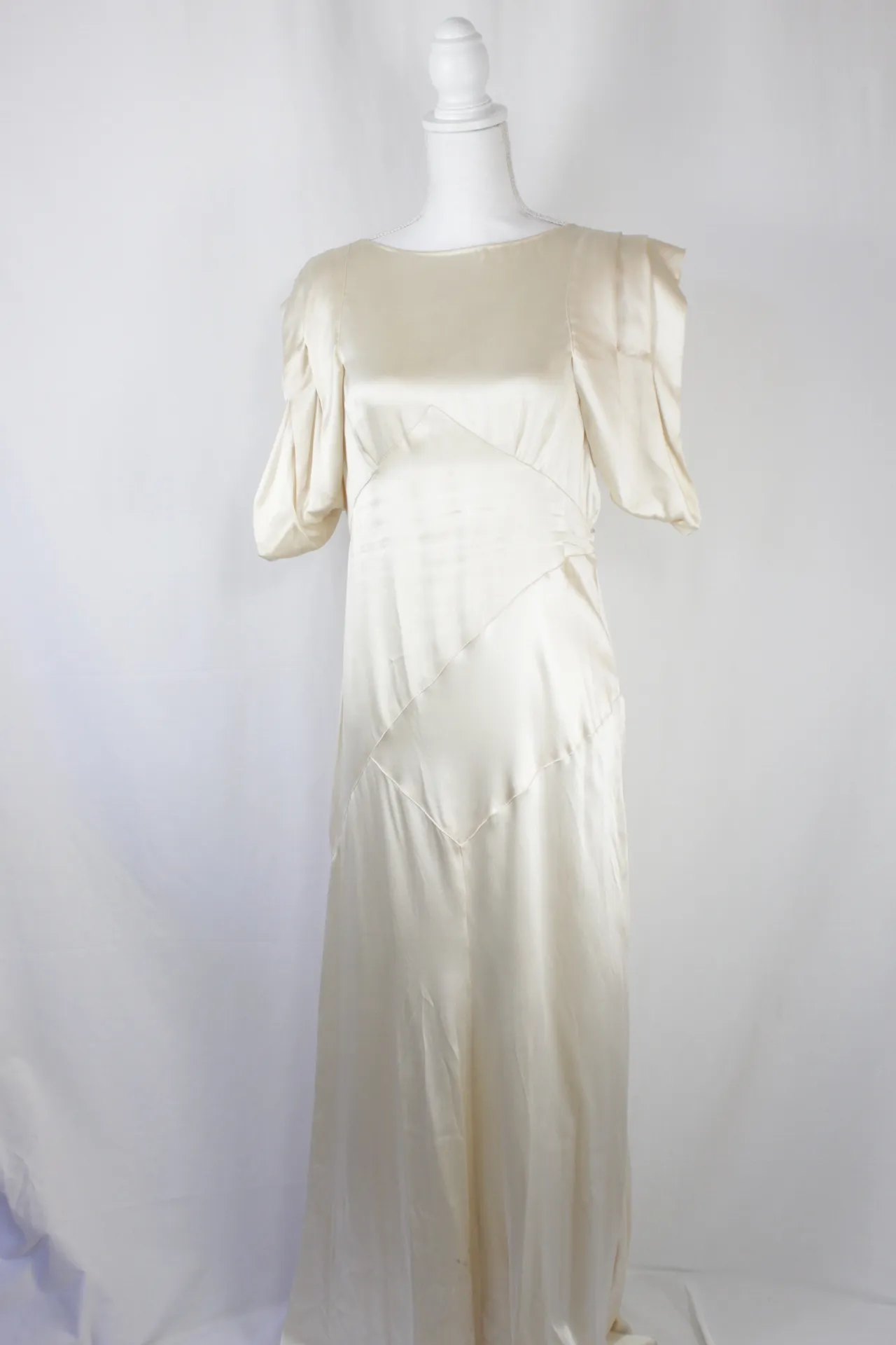 Cream Dress - Silk 