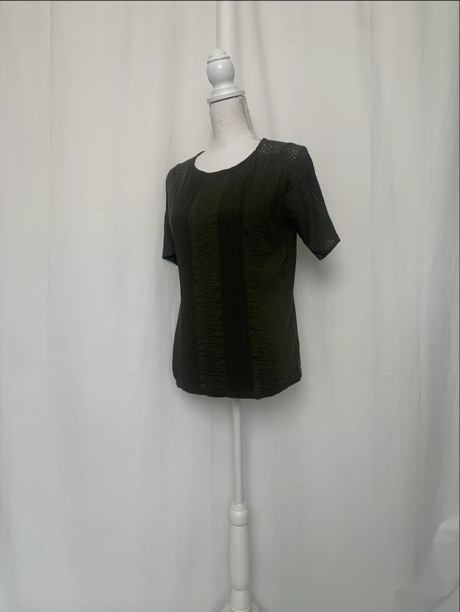 Green Patterned Shirt - Old Navy (Extra Small)