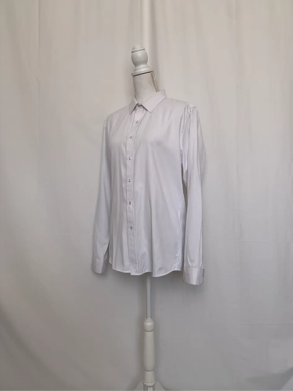 White Striped Shirt ( )