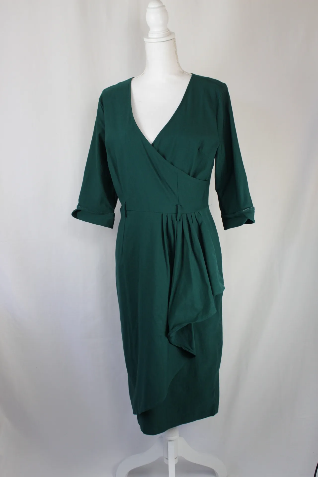 Teal Dress - Wrapover (x-large)